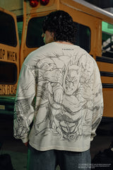 8002 - Batman Comic Longsleeves