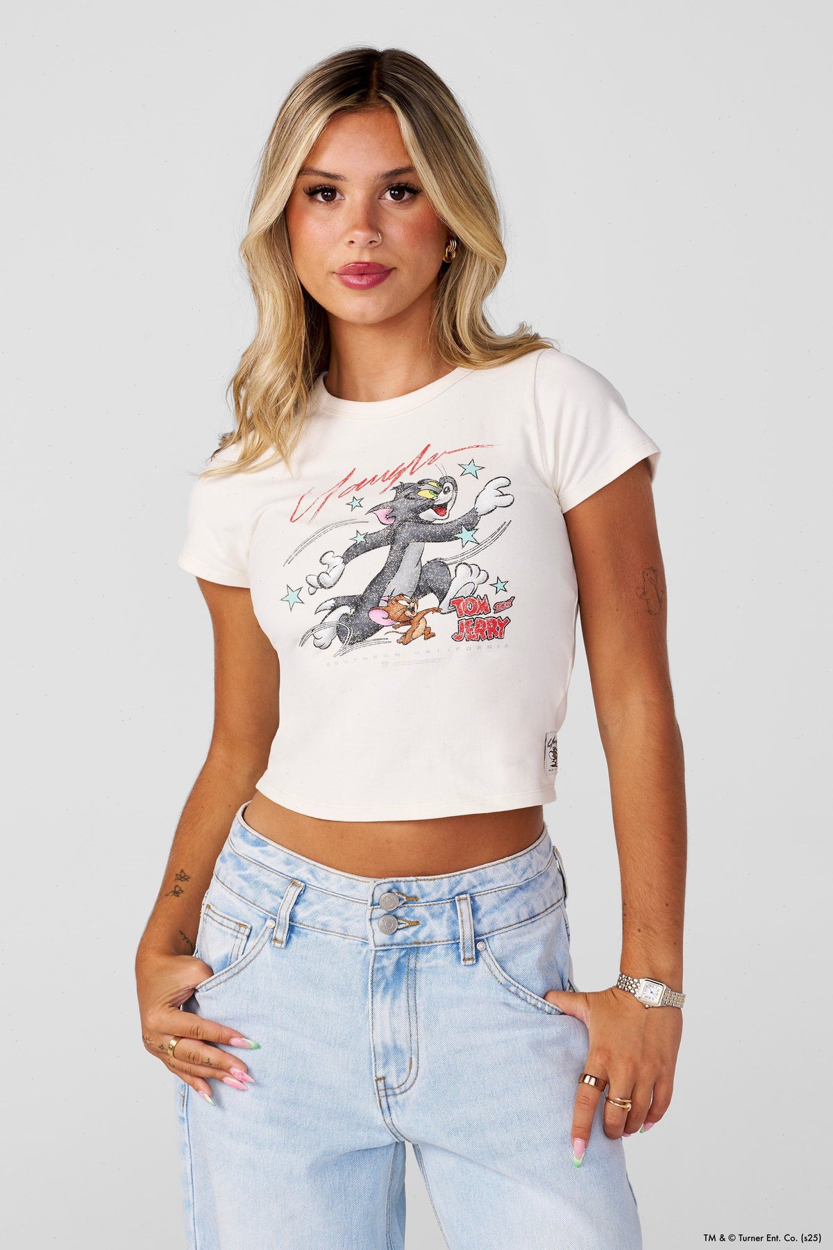 W405 Tom & Jerry Baby Tee