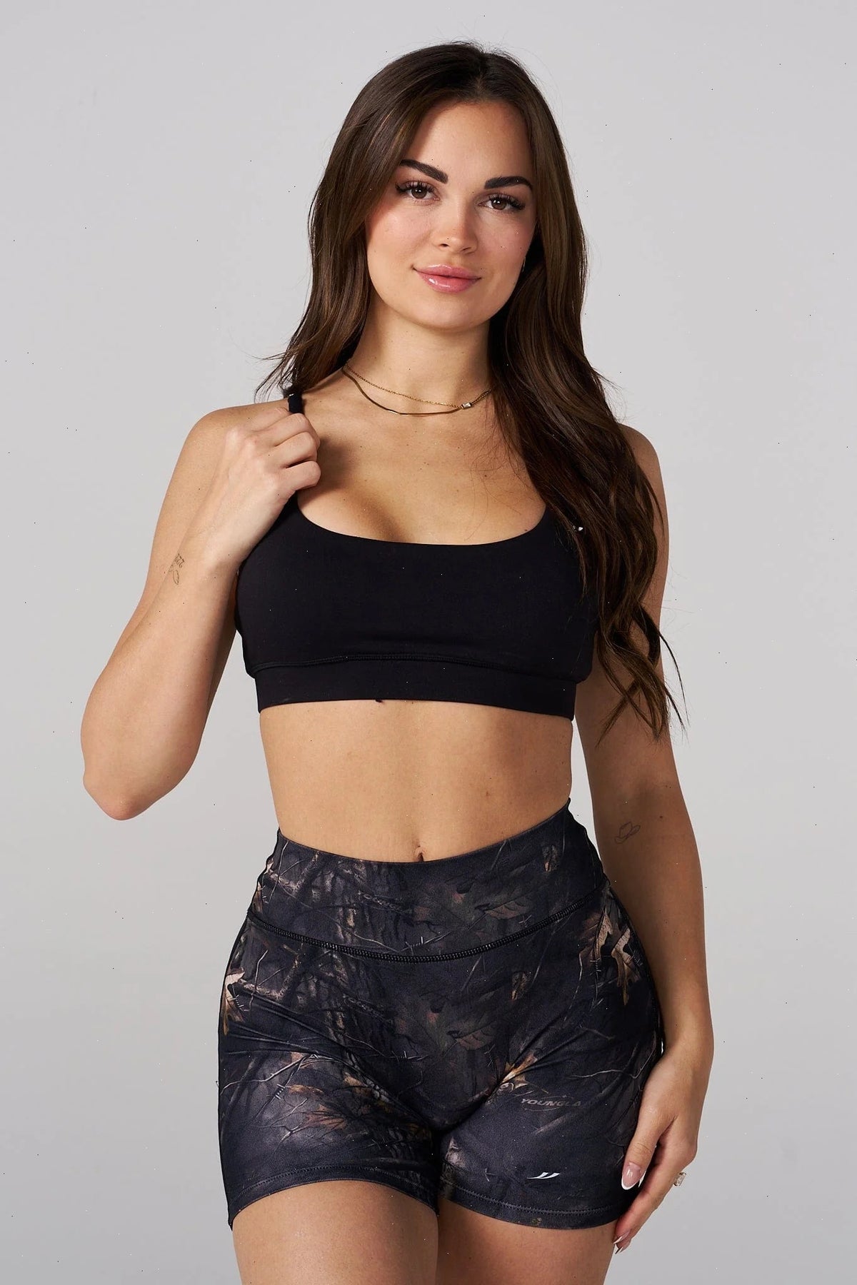 W3161 - Camo Urban Sports Bra