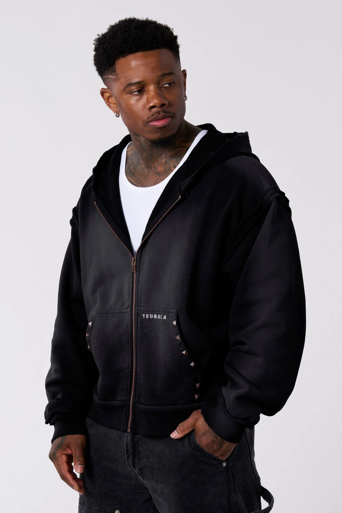 5024 - Deconstructed Terry Hoodies