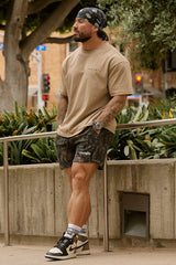 1118 - Tree Camo Cotton Shorts